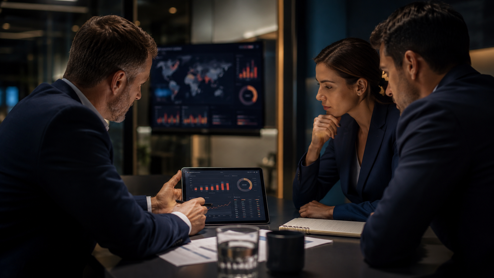 Dashboard de analítica digital con datos de negocio